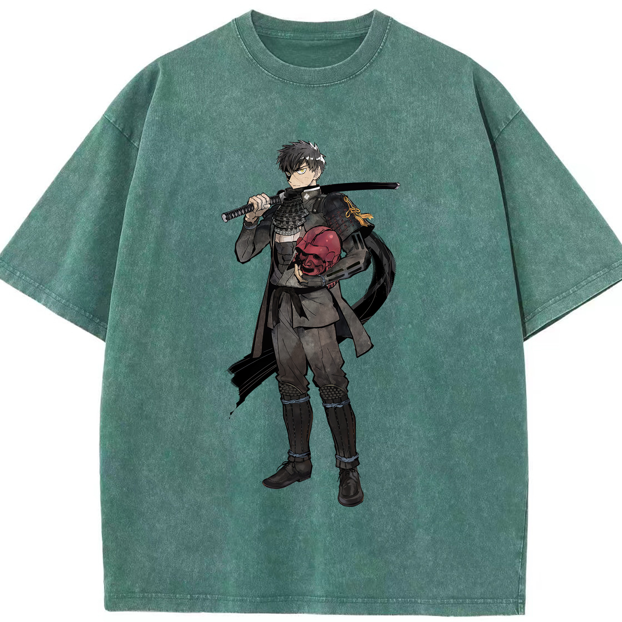 （画像用） 刀剣乱舞 Touken Ranbu 綿100% ヴィンテージ風 半袖Tシャツ（フロントプリント）